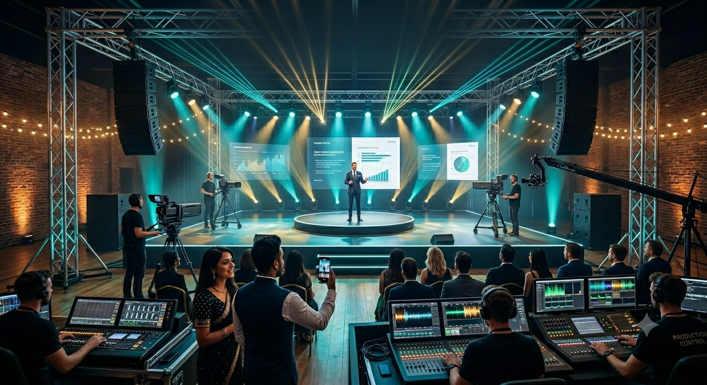 Host on Stage